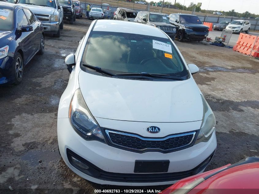 2014 Kia Rio Ex VIN: KNADN4A34E6340238 Lot: 40692763