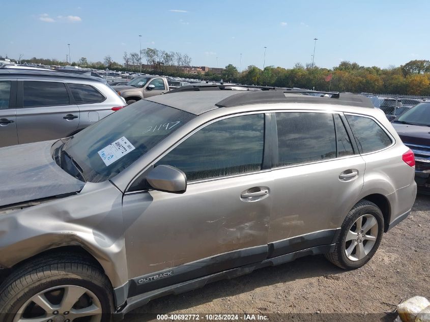 2014 Subaru Outback 2.5I Premium VIN: 4S4BRBCC6E3221197 Lot: 40692772