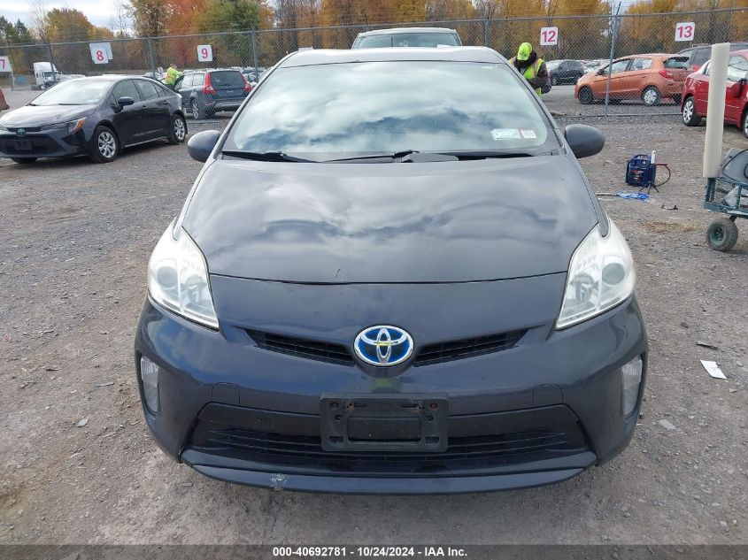 2013 Toyota Prius Three VIN: JTDKN3DU6D1674890 Lot: 40692781