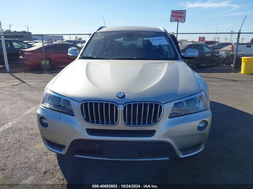 2014 BMW X3 xDrive35I VIN: 5UXWX7C56E0K31125 Lot: 40692802