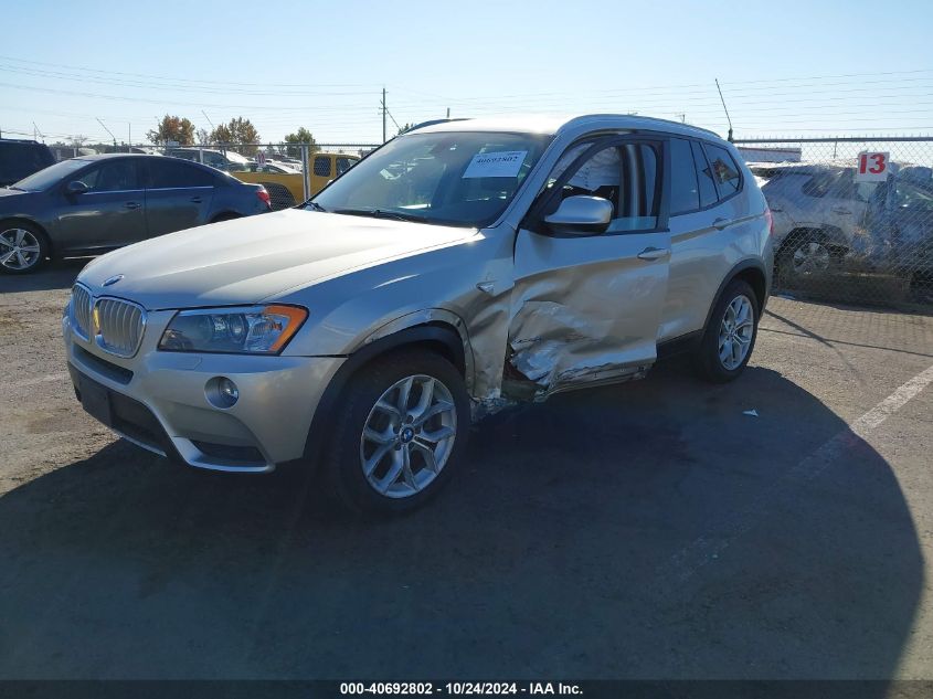 VIN 5UXWX7C56E0K31125 2014 BMW X3, Xdrive35I no.2