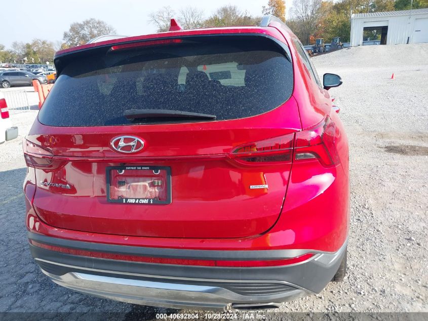 2022 Hyundai Santa Fe Sel VIN: 5NMS3DAJ7NH472797 Lot: 40692804