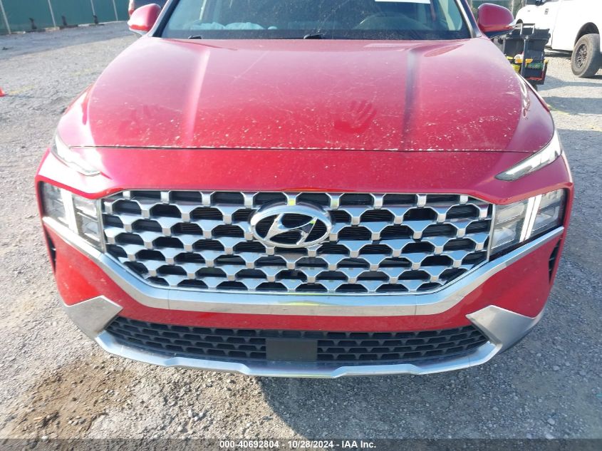 2022 Hyundai Santa Fe Sel VIN: 5NMS3DAJ7NH472797 Lot: 40692804