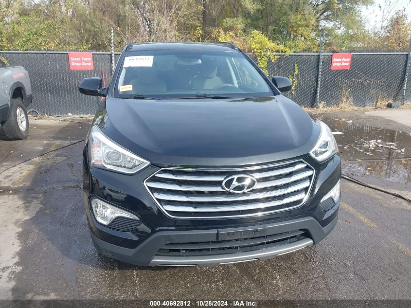 2016 Hyundai Santa Fe Se VIN: KM8SM4HF7GU140168 Lot: 40692812