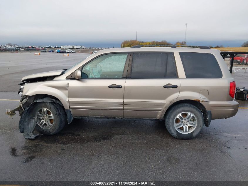 2004 Honda Pilot Exl VIN: 2HKYF18694H548779 Lot: 40692821