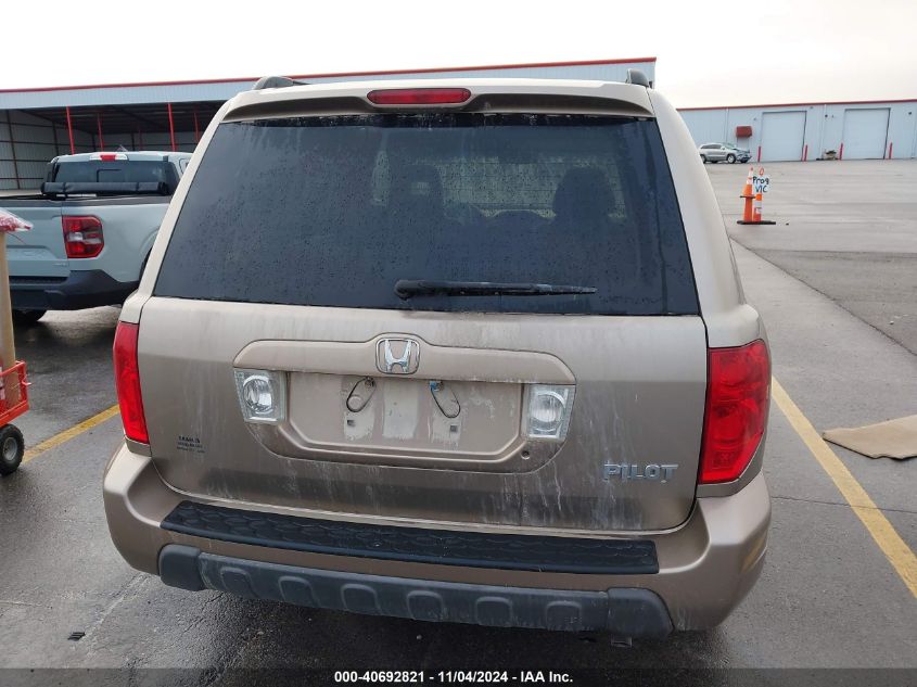 2004 Honda Pilot Exl VIN: 2HKYF18694H548779 Lot: 40692821