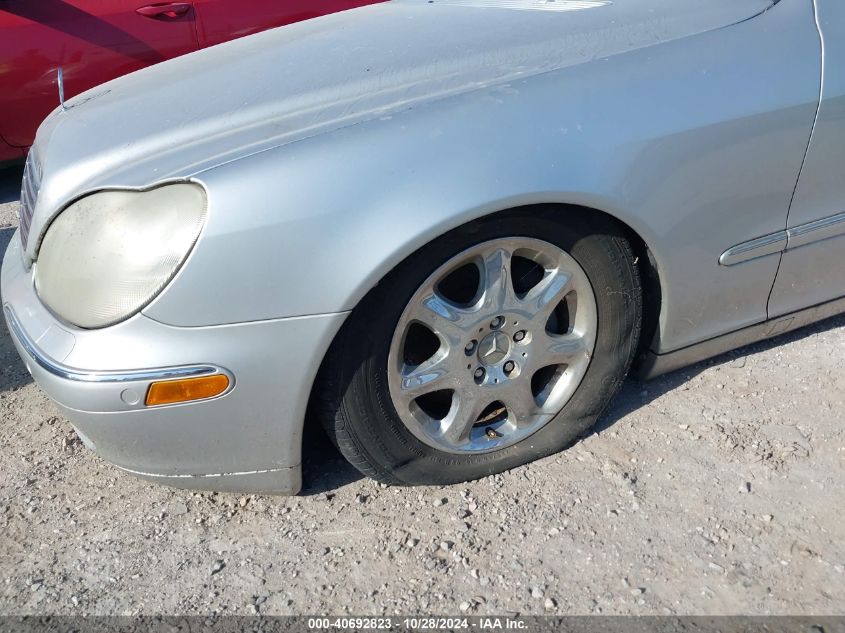 2000 Mercedes-Benz S 500 VIN: WDBNG75J5YA133093 Lot: 40692823