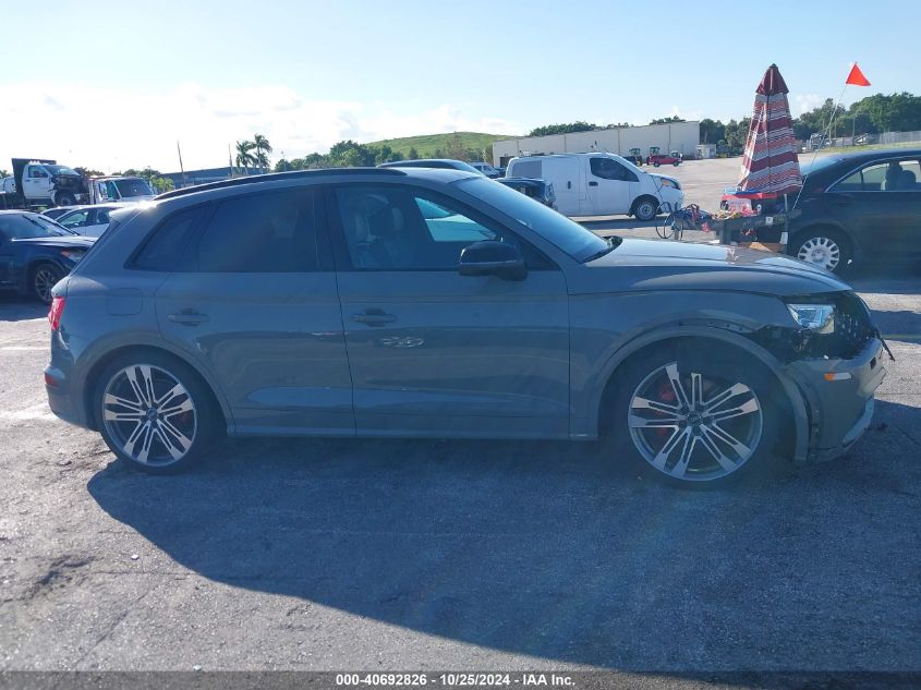 2019 Audi Sq5 3.0T Premium VIN: WA1B4AFY0K2116350 Lot: 40692826