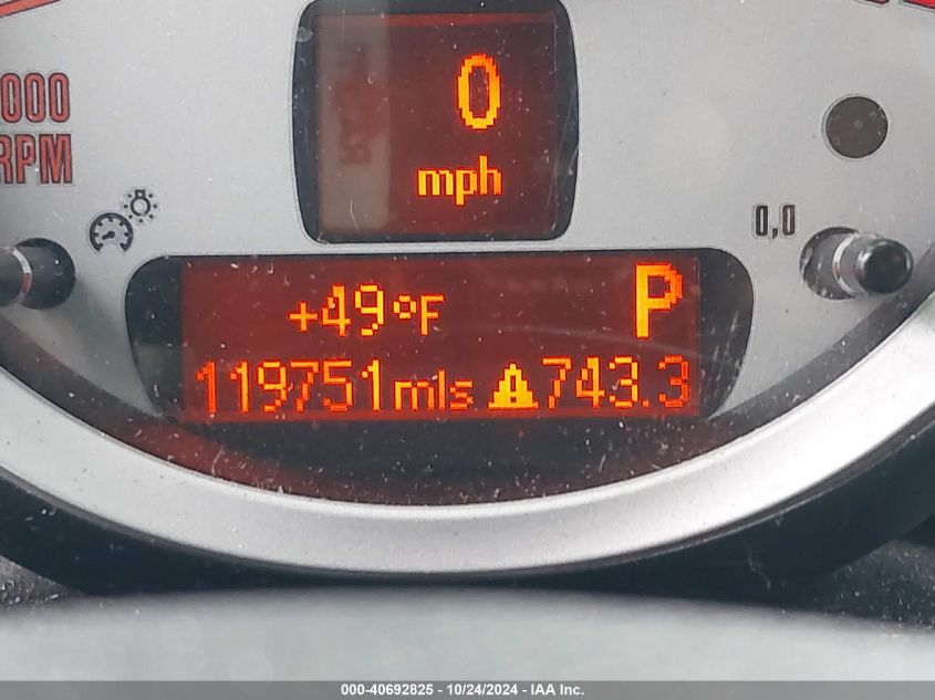 2009 Mini Cooper S VIN: WMWMF735X9TW84905 Lot: 40692825