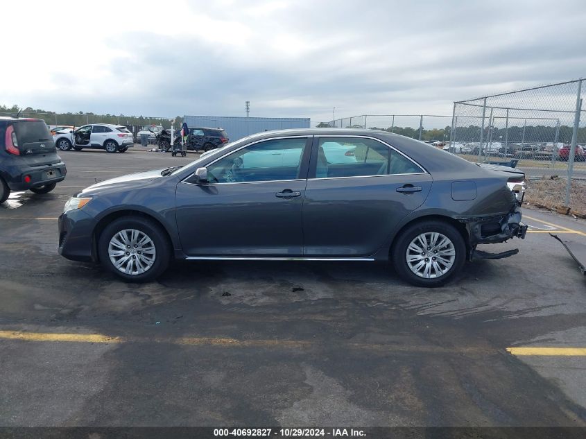 2012 Toyota Camry Le VIN: 4T1BF1FK7CU005291 Lot: 40692827