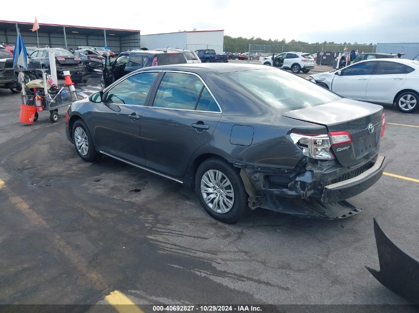 2012 Toyota Camry Le VIN: 4T1BF1FK7CU005291 Lot: 40692827