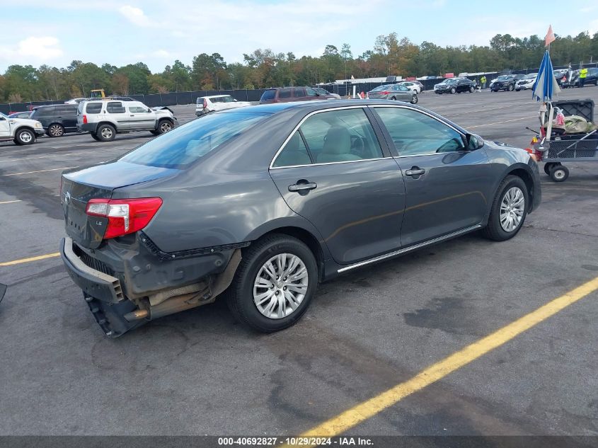 2012 Toyota Camry Le VIN: 4T1BF1FK7CU005291 Lot: 40692827