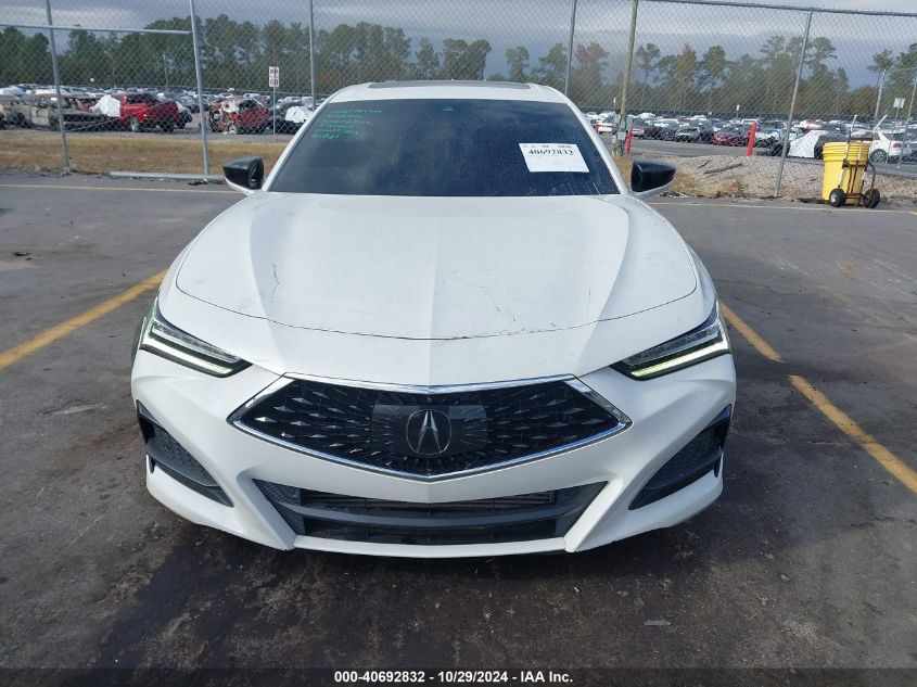 2021 Acura Tlx Advance Package VIN: 19UUB5F60MA003776 Lot: 40692832