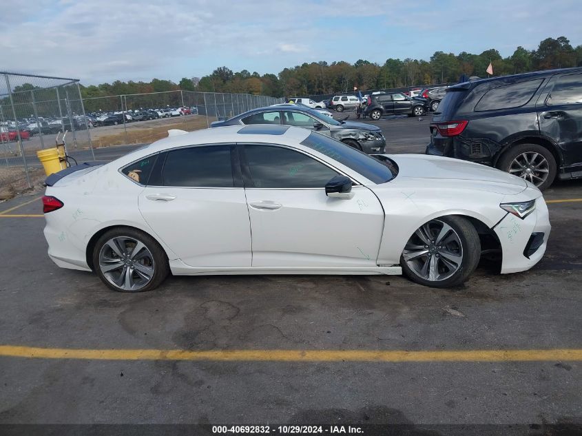 2021 Acura Tlx Advance Package VIN: 19UUB5F60MA003776 Lot: 40692832