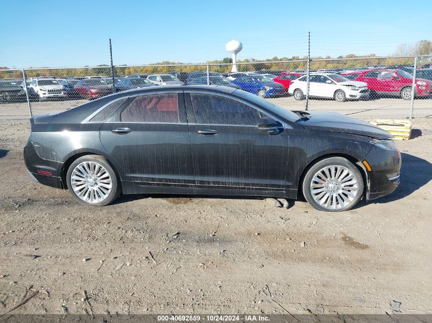 2015 Lincoln Mkz VIN: 3LN6L2JKXFR609842 Lot: 40692859