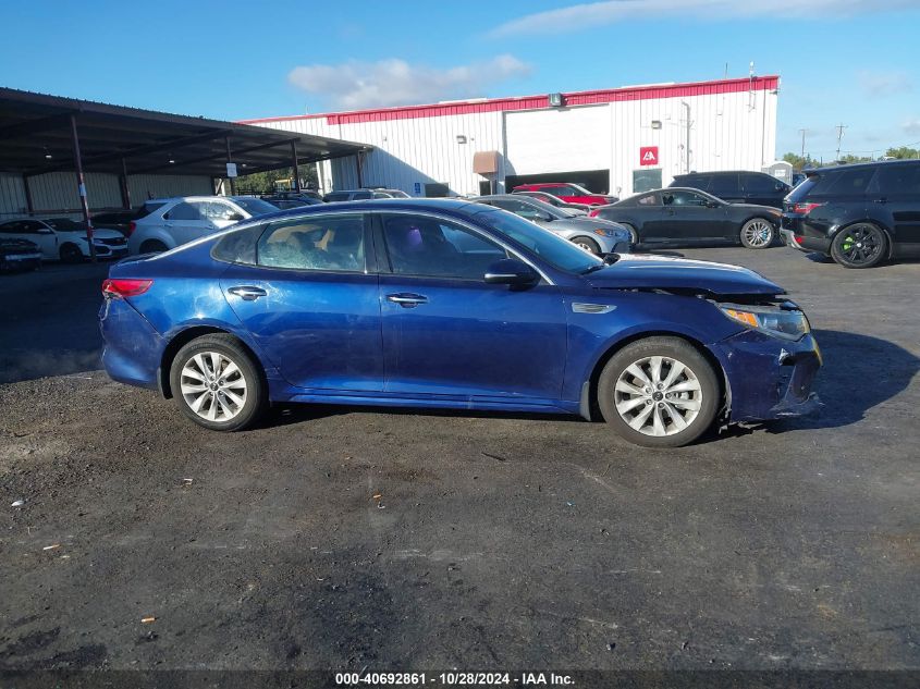 2018 Kia Optima Lx/S VIN: 5XXGT4L36JG249468 Lot: 40692861