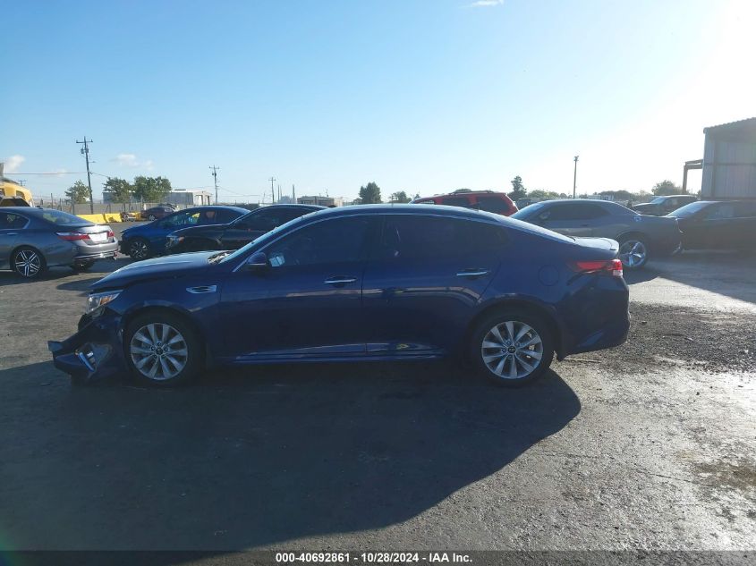 2018 Kia Optima Lx/S VIN: 5XXGT4L36JG249468 Lot: 40692861