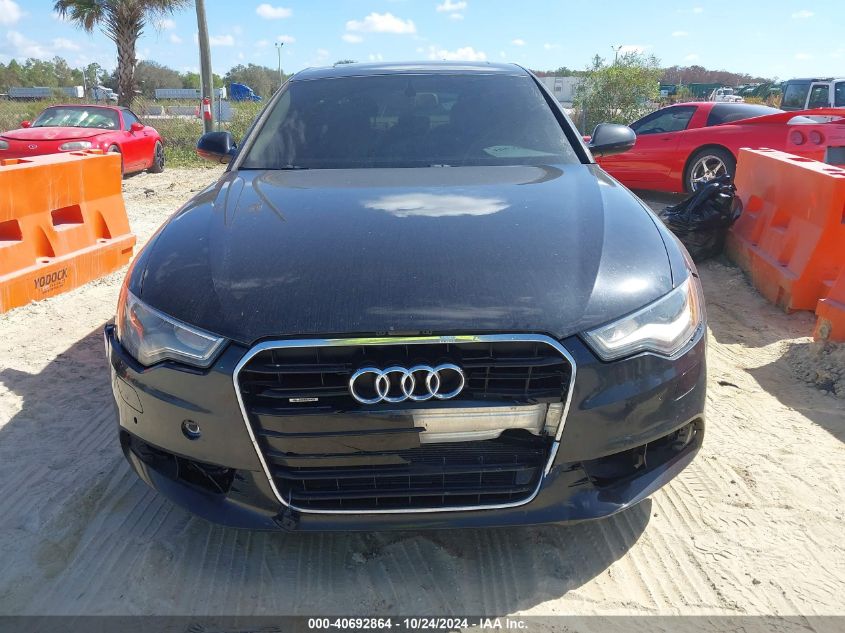 2012 Audi A6 3.0 Premium VIN: WAUGGAFC3CN169337 Lot: 40692864