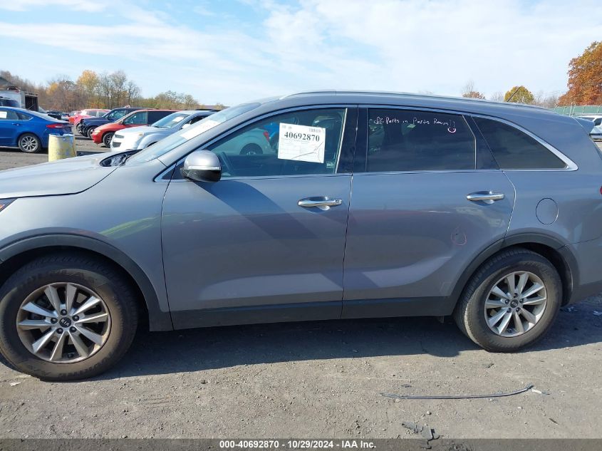 2020 Kia Sorento 2.4L Lx VIN: 5XYPGDA36LG668992 Lot: 40692870