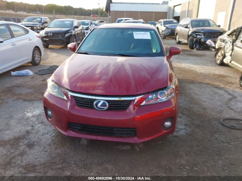 2012 Lexus Ct 200H Premium VIN: JTHKD5BH1C2060485 Lot: 40692896