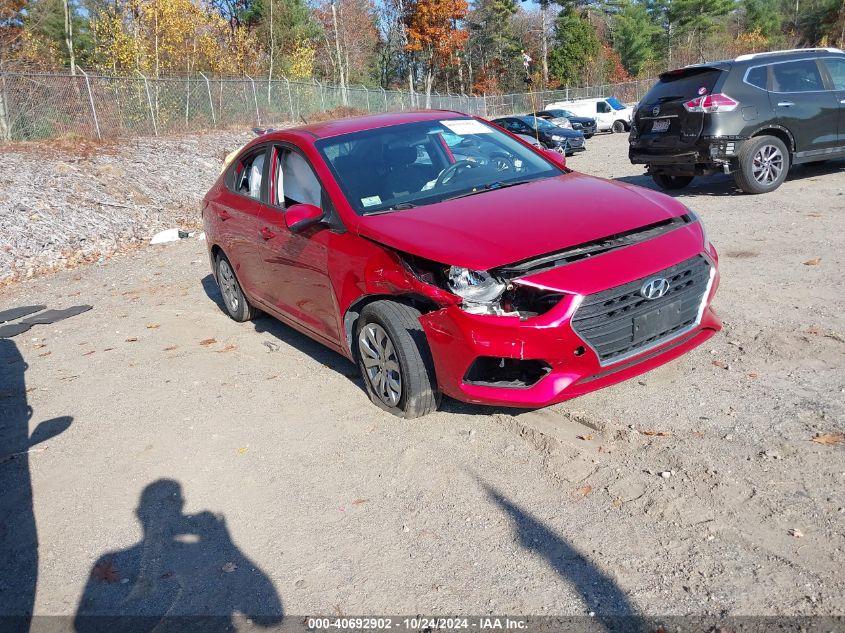 VIN 3KPC24A34JE012734 2018 Hyundai Accent, SE no.1