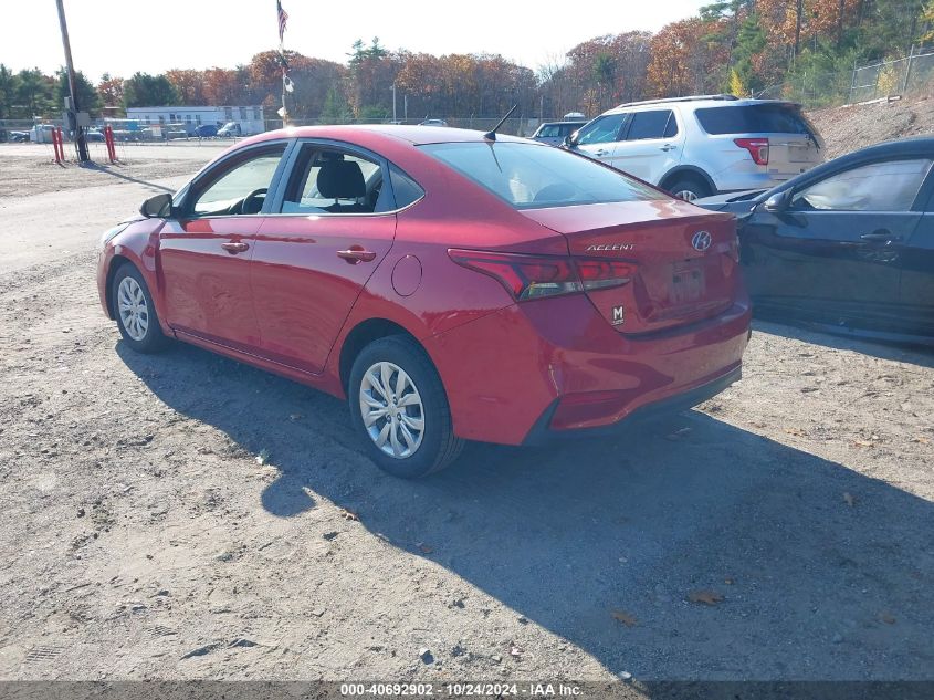 VIN 3KPC24A34JE012734 2018 Hyundai Accent, SE no.3