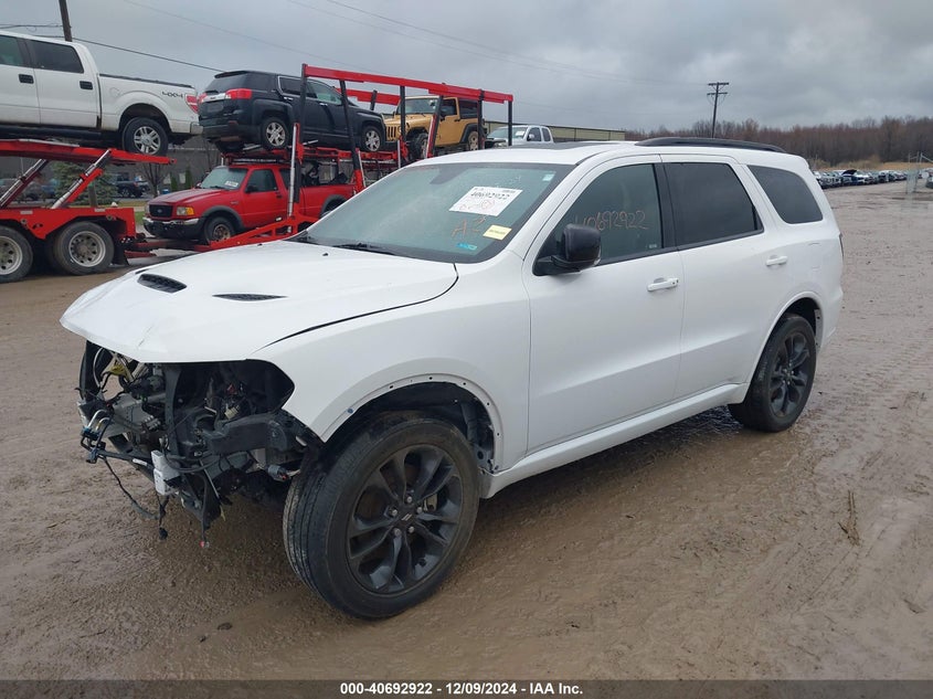 Vin: 1c4rdjdg1mc578315, lot: 41182246, dodge durango gt plus awd 20212