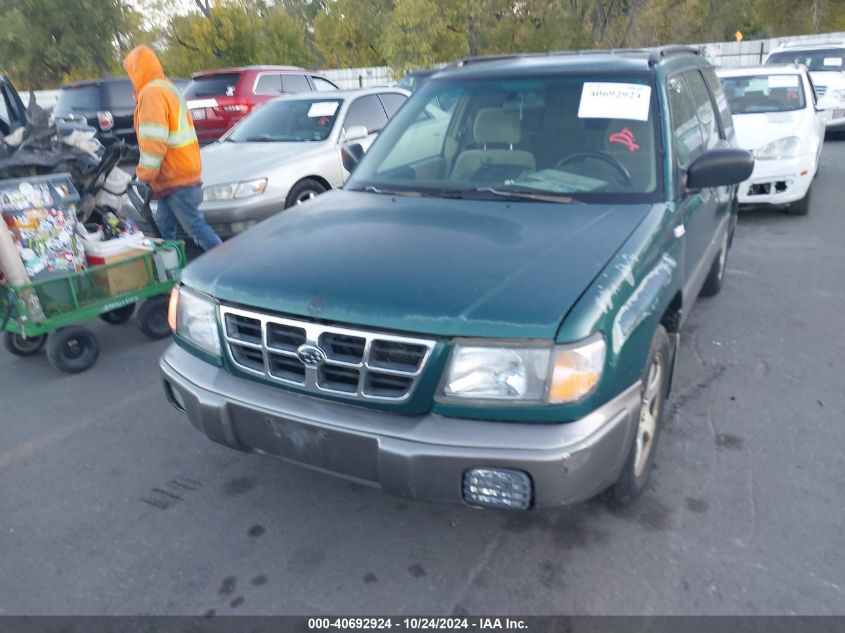 1999 Subaru Forester S VIN: JF1SF6558XH713504 Lot: 40692924