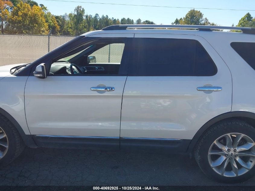 2013 Ford Explorer Limited VIN: 1FM5K7F81DGC93454 Lot: 40692925