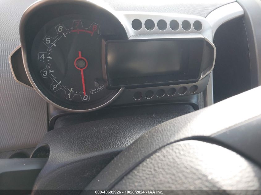 2012 Chevrolet Sonic 2Lt VIN: 1G1JC6SH4C4148529 Lot: 40692926