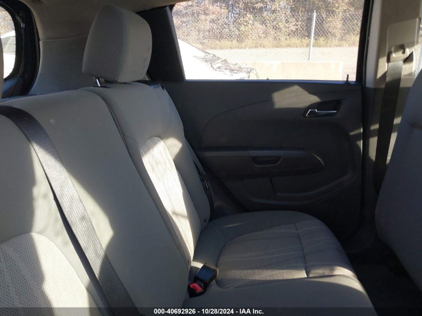 2012 Chevrolet Sonic 2Lt VIN: 1G1JC6SH4C4148529 Lot: 40692926