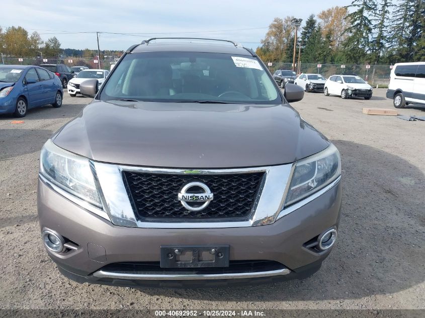 2014 Nissan Pathfinder Sl VIN: 5N1AR2MM6EC630108 Lot: 40692952