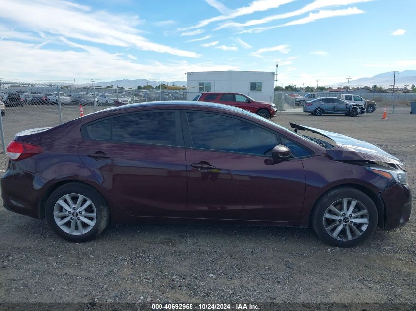 2017 Kia Forte Lx VIN: 3KPFL4A79HE051715 Lot: 40692958