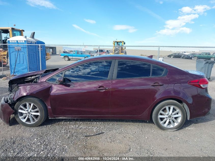 2017 Kia Forte Lx VIN: 3KPFL4A79HE051715 Lot: 40692958