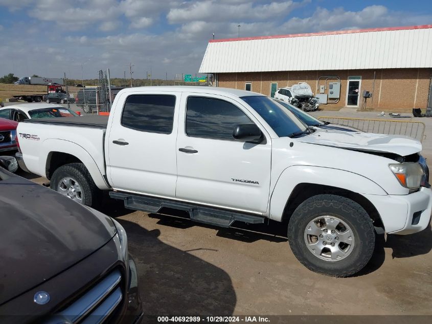 2013 Toyota Tacoma Double Cab Prerunner VIN: 3TMJU4GN6DM144771 Lot: 40692989