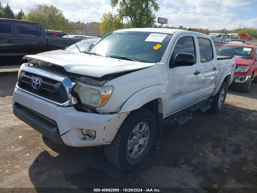 2013 Toyota Tacoma Double Cab Prerunner VIN: 3TMJU4GN6DM144771 Lot: 40692989