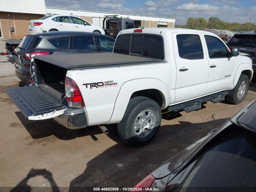 2013 Toyota Tacoma Double Cab Prerunner VIN: 3TMJU4GN6DM144771 Lot: 40692989