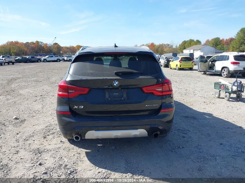 2019 BMW X3 xDrive30I VIN: 5UXTR9C5XKLP94553 Lot: 40692994