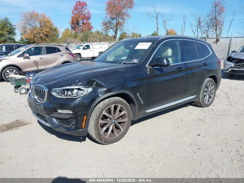 VIN 5UXTR9C5XKLP94553 2019 BMW X3, Xdrive30I no.2