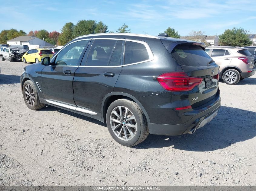 VIN 5UXTR9C5XKLP94553 2019 BMW X3, Xdrive30I no.3