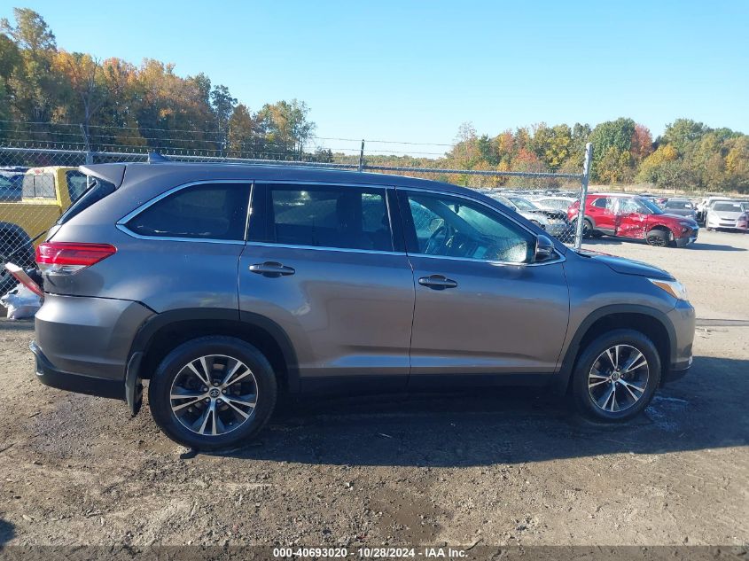 2019 Toyota Highlander Le Plus VIN: 5TDBZRFH0KS730099 Lot: 40693020