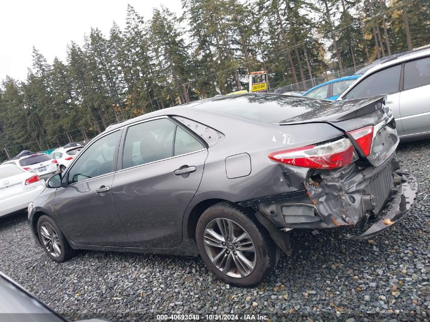 2016 Toyota Camry Se VIN: 4T1BF1FK0GU228505 Lot: 40693048