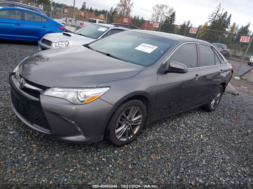 2016 Toyota Camry Se VIN: 4T1BF1FK0GU228505 Lot: 40693048