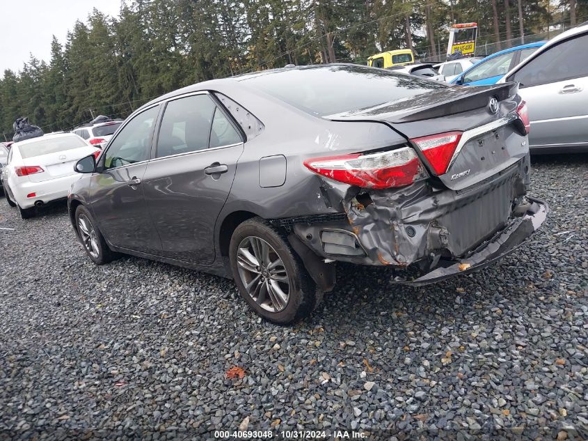 2016 Toyota Camry Se VIN: 4T1BF1FK0GU228505 Lot: 40693048