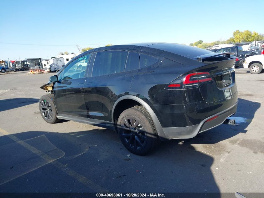 2024 Tesla Model X VIN: 7SAXCDE54RF444663 Lot: 40693061