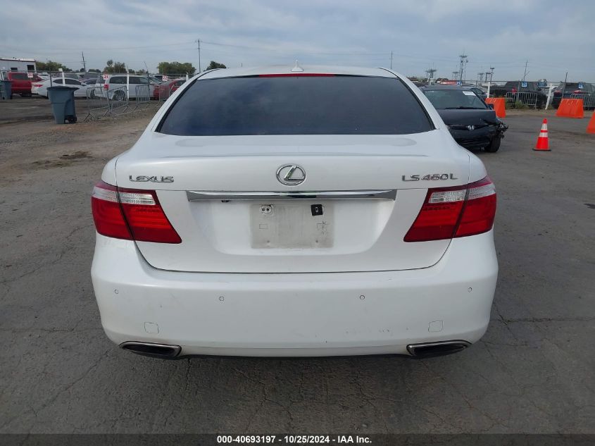 2008 Lexus Ls 460 L VIN: JTHGL46F185026435 Lot: 40693197