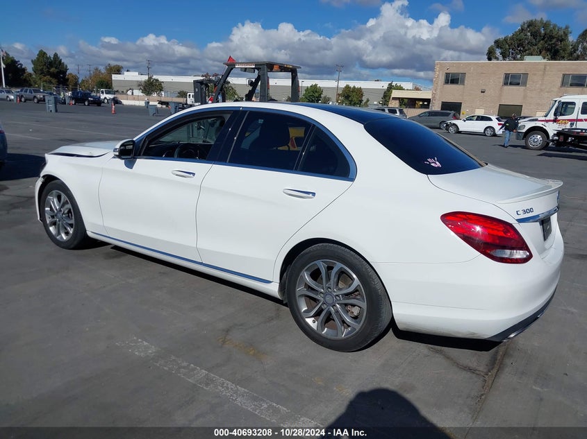 2016 MERCEDES-BENZ C 300 LUXURY/SPORT - 55SWF4JB4GU149117