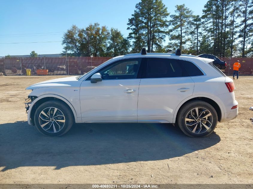 2023 Audi Q5 Premium Plus 45 Tfsi S Line Quattro VIN: WA1EAAFY3P2056206 Lot: 40693211