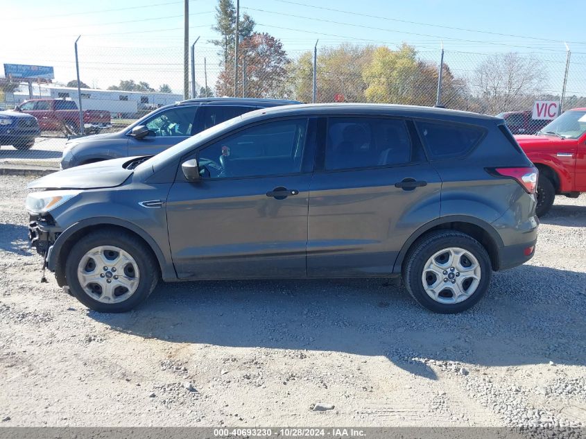 2017 Ford Escape S VIN: 1FMCU0F72HUE01166 Lot: 40693230