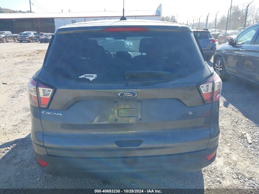 2017 Ford Escape S VIN: 1FMCU0F72HUE01166 Lot: 40693230